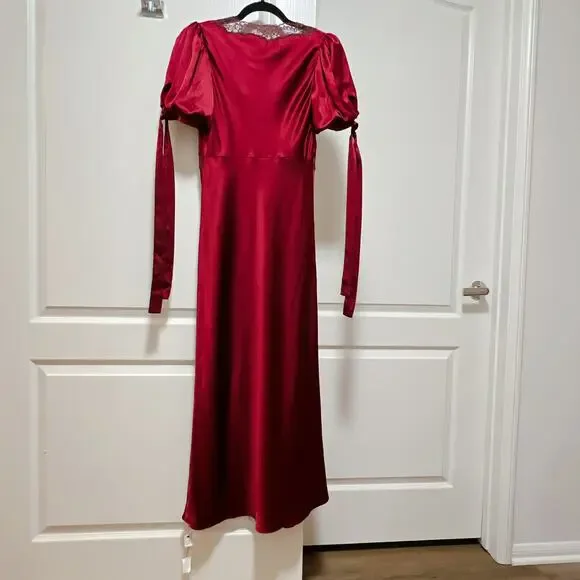 Reformation Burgundy Maxi Dress - Picture 5 of 6